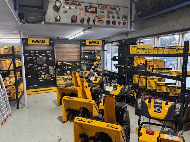 Souffleuses Cub Cadet en exposition